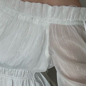 Off the shoulder princess top